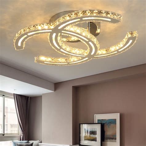 crystal chanel ceiling light|crystal chandeliers on clearance.